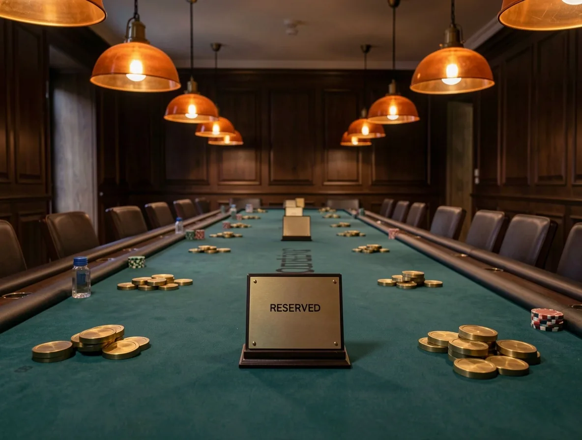 Wnętrze Poker Lounge Taveloria